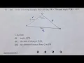 2023 ECZ Trigonometry sine rule Area Shortest Distance