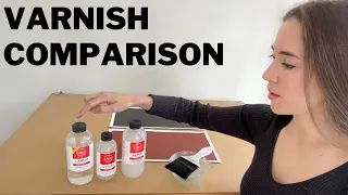 Gloss Varnish vs Satin Varnish vs Matte Varnish