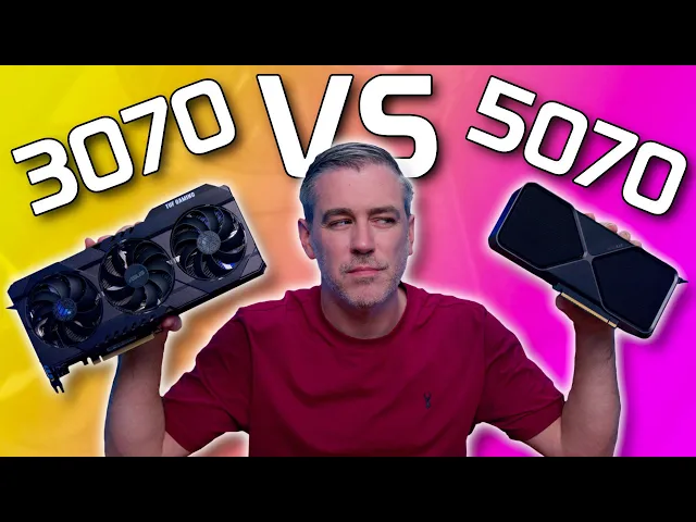 RTX 3070 Vs RTX 5070 [10 Game Benchmark | 1080p, 1440p &amp; 4K]