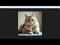 Custom Wall Clock with AI PLUS PRINT in Just One Minute Dreamy British Shorthair