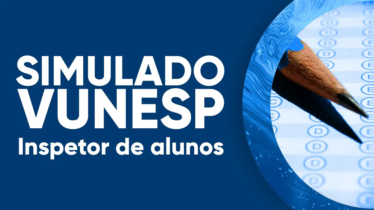 MATEMÁTICA - SIMULADO: CONCURSO DE SOROCABA - INSPETOR DE ALUNOS - VUNESP 2020