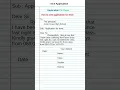 Download Lagu Application for fever | application for sick leave #shorts