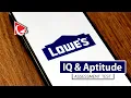 Lowes Pre-Employment Assessment Test Questions and Answers
