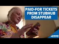 Charlotte woman s paid-for concert tickets from StubHub disappear