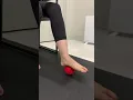 Foot Rolling using a Ball for Plantar Fascia Home Exercise Procedure Physiotherapy