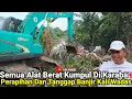 Semua Alat Berat Kumpul Di Karaba Perapihan Puing Dan Tanggap Banjir Kali Wadas