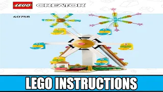 LEGO Instructions - Creator - 40758 - Celebration: Ferris Wheel with Fireworks - Seasonal