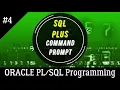 04 Getting started with SQL Command Prompt Structured Query Language Oracle Programming