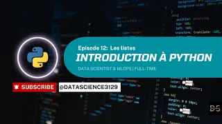 Introduction to Python Complete Course for Beginners-----Episode 12 Lists
