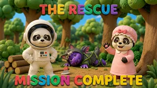 Can Little Panda Save Grandma from the Wolf? 😱