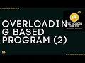 FUNCTION OVERLOADING PROGRAM IN JAVA PART 2 ICSE BOARDS
