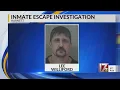Inmate escape investigation in Harnett County