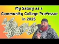 My Salary as a Community College Professor in 2025