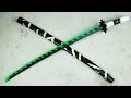 Kimetsu No Yaiba Sanemi s Nichirin Blade Demon Woodworking art RESIN ART