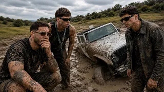 Ruta nos atascamos en caca 💩 #ruta #coches #viral