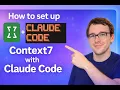 How To set Up Context7 in Claude Code in 3 Minutes