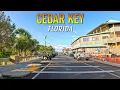 Cedar Key Florida Driving Through