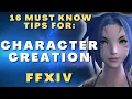 Character Creation Tips Guide FFXIV