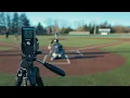 Pocket Radar Baseball Set Up Pitching from Mound with Radar Behind Catcher
