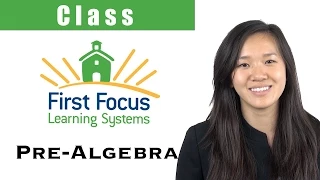 Pre-Algebra Camp at First Focus