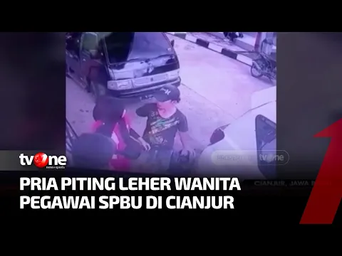 Viral Seorang Pria Memiting Petugas SPBU Perempuan di Cianjur