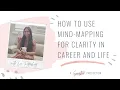 How to use mind-mapping for clarity in career and life