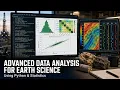 Advanced Data Analysis Using Python Statistics for Earth Science D1