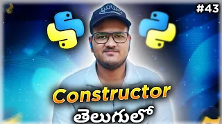 Python Constructor in Telugu Srk Codes