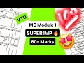 MC MODULE 1 SUPER IMPORTANT BCS402 MICROCONTROLLER MODEL PAPER PASS PACKAGE VTU 4th SEM CSE
