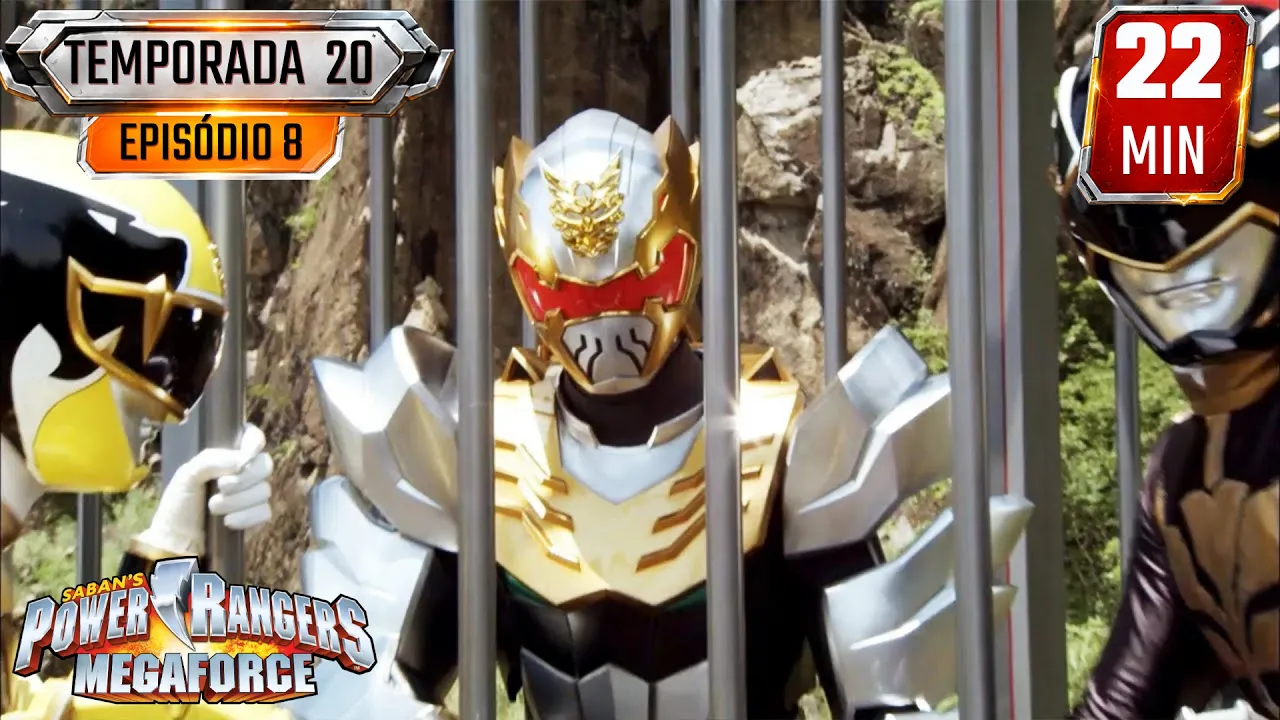 O Robô Guerreiro ???? E08 ???? Megaforce ⚡ Power Rangers para Crianças