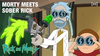 Morty Meets Sober Rick Rick and Morty adult swim