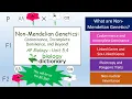 Non-Mendelian Genetics Codominance Incomplete Dominance and Beyond AP Biology 5 4