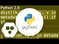 Efficient way to remove keys with empty strings from a dict