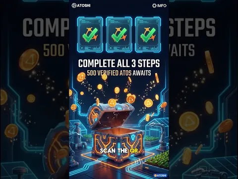 FARM BLAST LEVEL 10 CHALLENGE IS LIVE! COMPLETE ALL 3 STEPS TO CLAIM YOUR 500 VERIFIED ATOS!