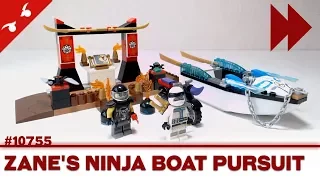 [CONSTRUCTION RAPIDE] LEGO Ninjago : Zane's Ninja Boat Pursuit [FR]