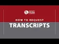 CCA Transcript Request Tutorial