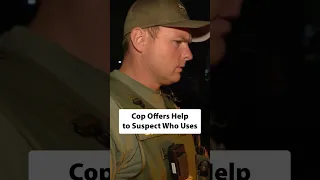 Officer Offers Help to Man Who Comes Clean About His Drug Use