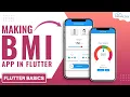 How to Build BMI APP in Flutter BMI Calculator Tutorial