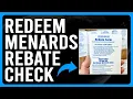How to Redeem Menards Rebate Check How to Check Your Menards Rebate Status