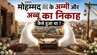 हज़रत मोहम्मद ﷺ के अम्मी और अब्बू का निकाह | Hazrat Abdullah Kaun The ! AJ