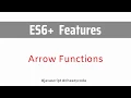 Arrow Functions In JavaScript ES6 Features JavaScript Tutorial In Hindi
