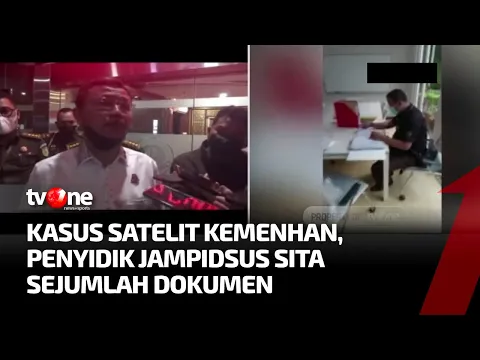 Dugaan Korupsi Satelit di Kemenhan, Penyidik Jampidsus Bawa Sejumlah Dokumen