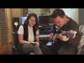 Aaliyah Massaid latihan vocal