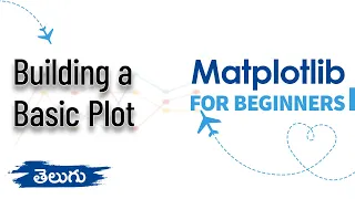 Building a Basic Plot Matplotlib for Beginners Data Visualization WonkyCode Telugu