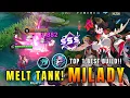 Lagu MELT TANK!! Milady’s Constant Pressure \u0026 Objective Control | Top 1 Best Build in Honor of Kings