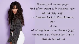 Camila Cabello Ft Daddy Yankee Havana Lyrics 