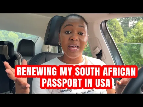 Download MP3 How To Renew Your South African Passport In America.