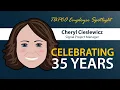 Celebrating 35 Years with Cheryl Cieslewicz