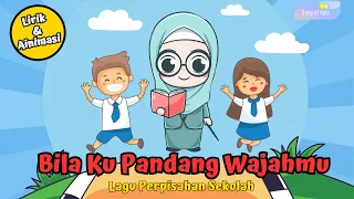 bila ku pandang wajahmu lagu perpisahan sekolah paud tk paling menyentuh hati lirik dan animasi 
