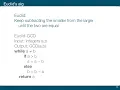Pseudocode Euclid s alg Basic Logistics Algorithms Linkoping U